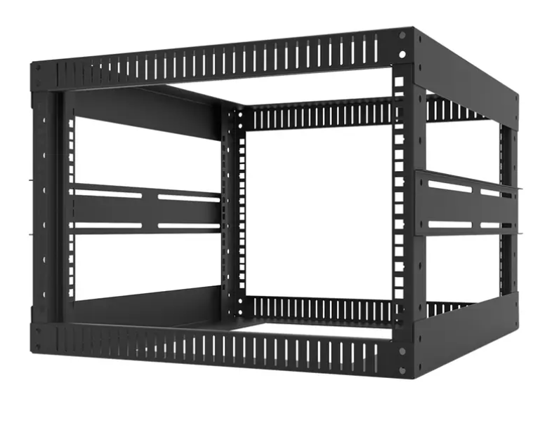 19 polegadas 4 poste o rack aberto com p&eacute;s em p&eacute;