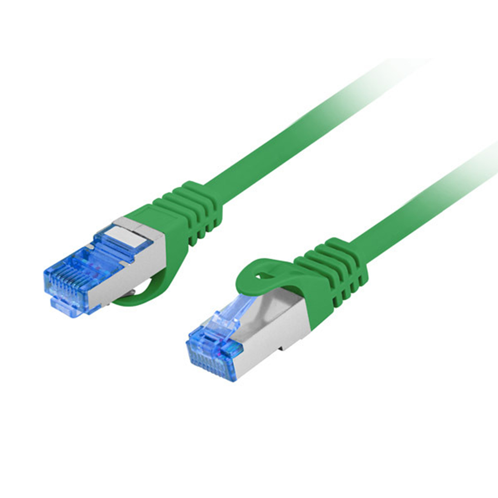 Cabo de remendo de cobre Cat6A SFTP ethernet LSZH