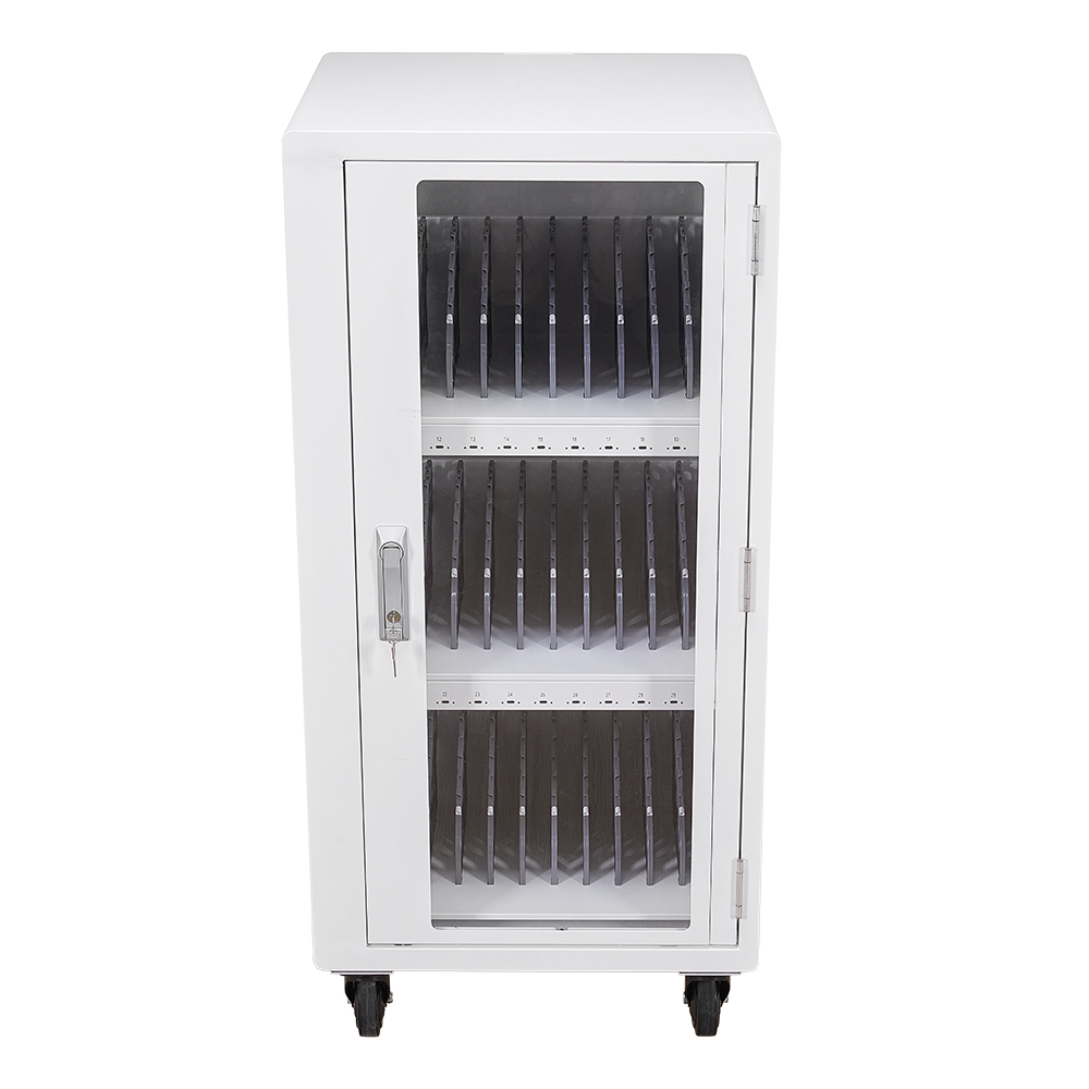 Tipo carrinho de carregamento esperto de 30 portas C para o campo educacional 