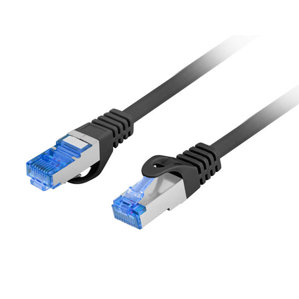 Cabo de remendo de cobre Cat6A SFTP ethernet LSZH