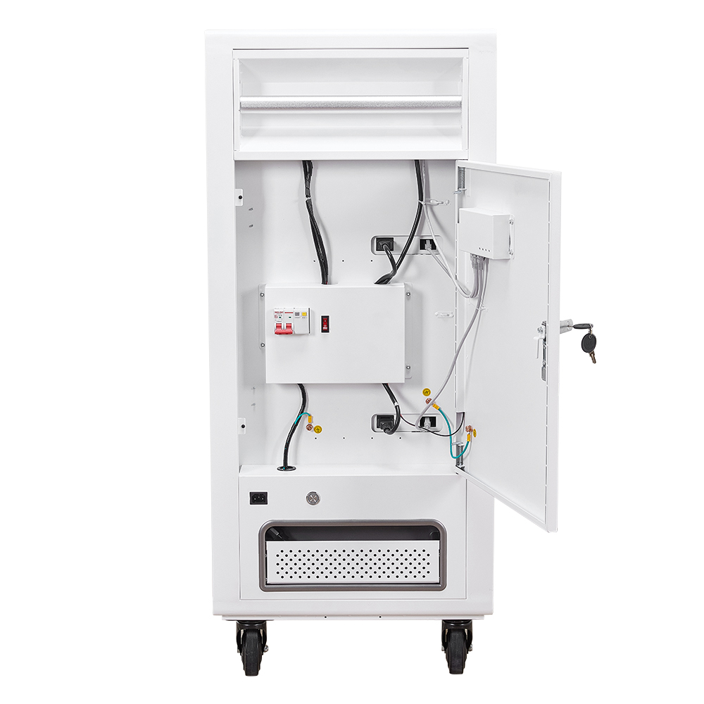 Tipo carrinho de carregamento esperto de 30 portas C para o campo educacional 