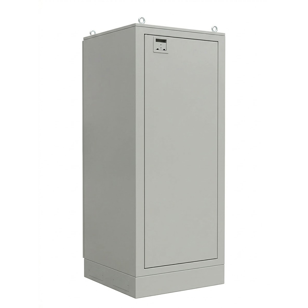 Gabinete de telecomunicações externo IP65 42U 800×800 com ar condicionado e sistema de monitoramento