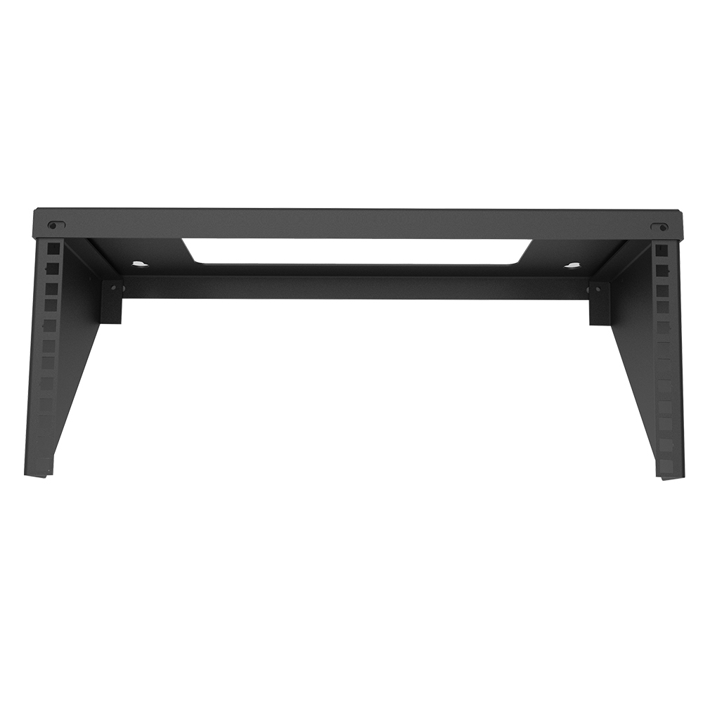 Suporte de rack de montagem em parede vertical 4U de 19 polegadas para switch de rede e painel de patch