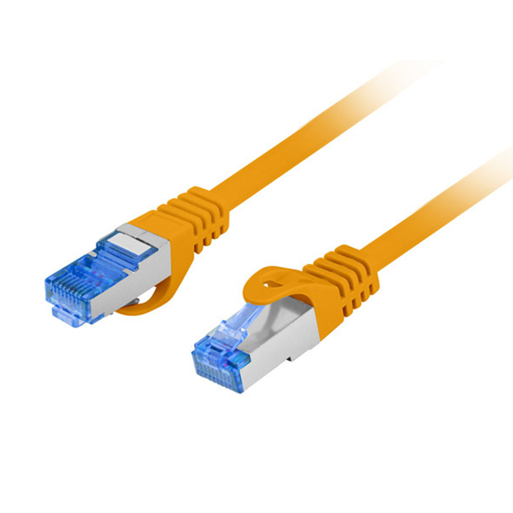 Cabo de remendo de cobre Cat6A SFTP ethernet LSZH