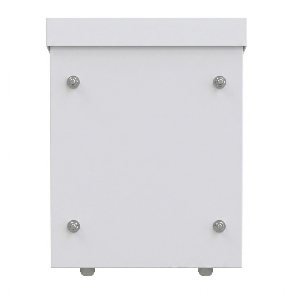 O armário exterior Polo do cerco das telecomunicações IP55 montou 11U 600x780mm com telhado inclinado