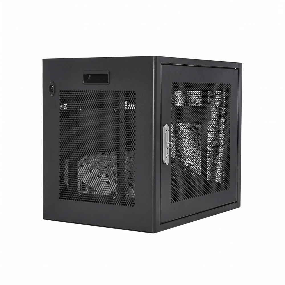 Gabinete de carregamento de 12 dispositivos tamanho mini para laptop e Chromebook 110/220 V CA | WebiT WB-CC-XS